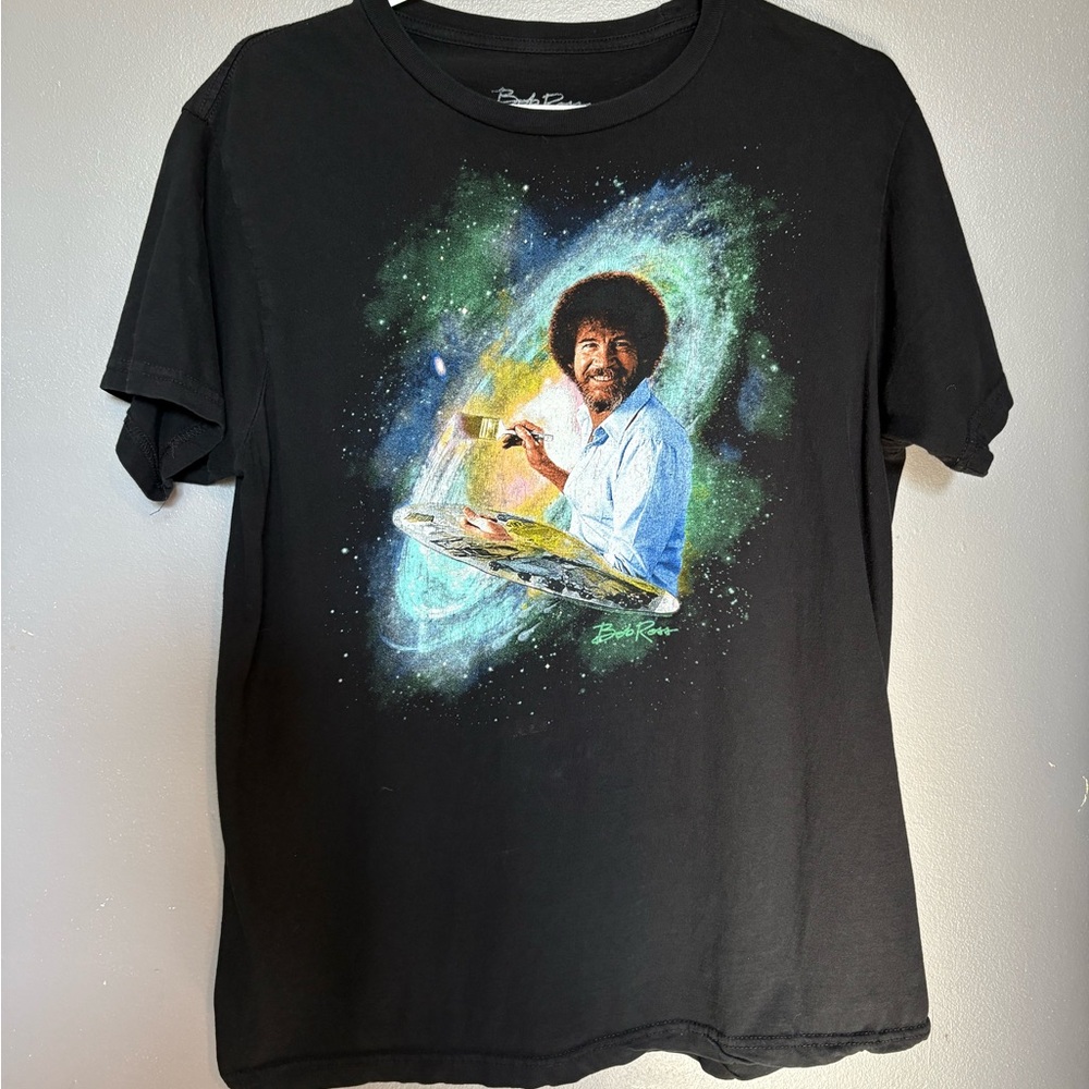 Black Graphic Short Sleeve Tee